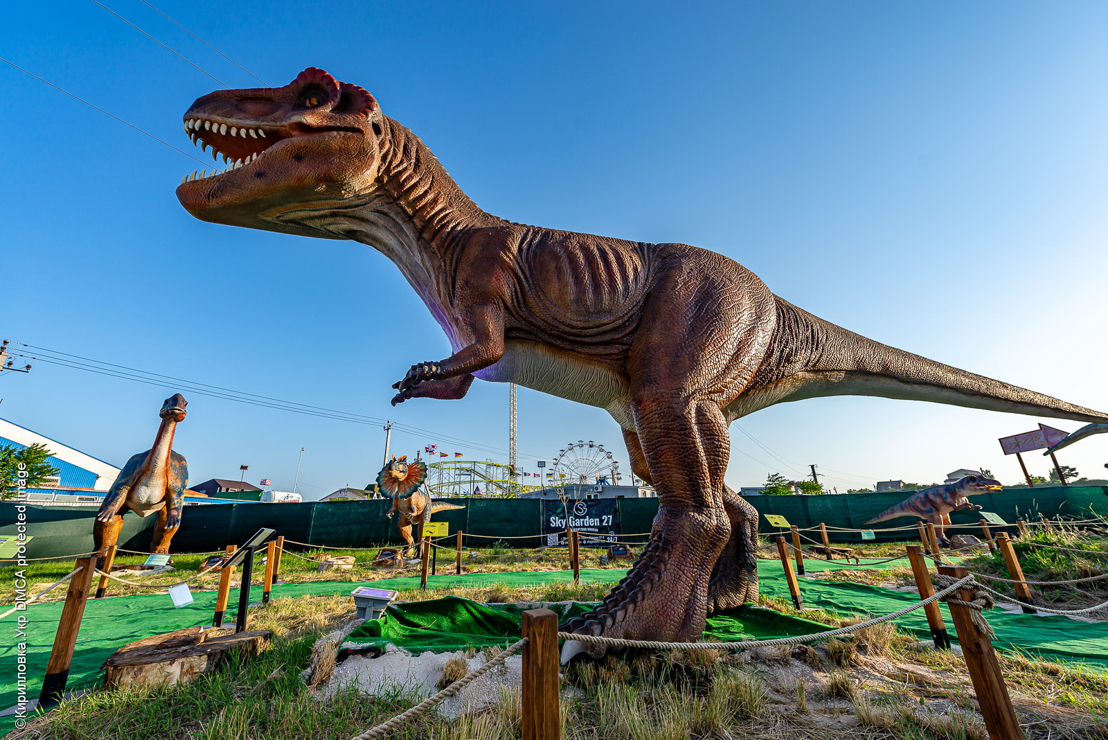 Парк динозавров в Кирилловке